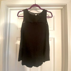 Black Sleeveless Blouse